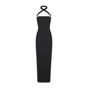 SKIMS Fits Everybody Wrap Long Slip Dress